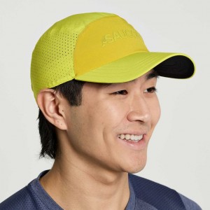 Cappelli Saucony Outpace Uomo Gialle | ROMA-QACL