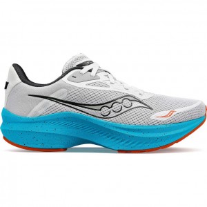 Scarpe Running Saucony Axon 3 Uomo Grigie Verde Acqua | ITALIA-IAKH