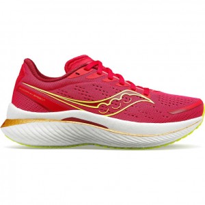 Scarpe Running Saucony Endorphin Speed 3 Donna Rosse | ROMA-FYMZ