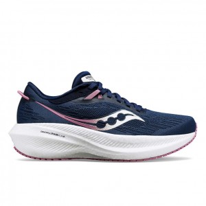 Scarpe Running Saucony Triumph 21 Donna Blu Marino | ROMA-XYNQ