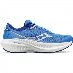 Scarpe Running Saucony Triumph 21 Donna Blu | ITALIA-KXCS