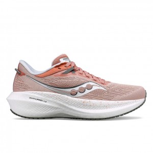 Scarpe Running Saucony Triumph 21 Wide Donna Rosa | ROMA-NIFZ