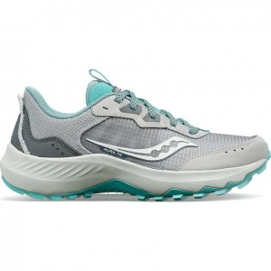 Scarpe Trail Running Saucony Aura TR Donna Grigie | ROMA-NUFY