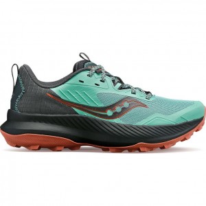 Scarpe Trail Running Saucony Blaze TR Donna Verde Acqua | ITALIA-EDTQ