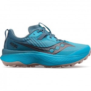 Scarpe Trail Running Saucony Endorphin Edge Donna Blu | ITALIA-SUNF