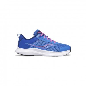 Sneakers Saucony Axon 3 Bambini Grandi Blu | ITALIA-HADL