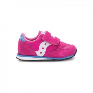 Sneakers Saucony Baby Jazz Hook & Loop Bambini Piccoli Rosa | ITALIA-IXMU