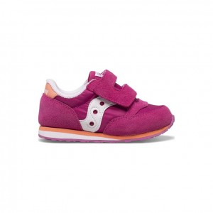 Sneakers Saucony Baby Jazz Hook & Loop Bambini Piccoli Fucsia | ITALIA-MIJZ