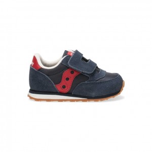 Sneakers Saucony Baby Jazz Hook & Loop Bambini Piccoli Blu Marino | ROMA-EPDM