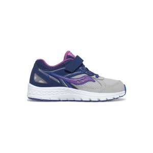 Sneakers Saucony Cohesion 14 A/C Bambini Grandi Blu Marino Grigie | ITALIA-JMEQ