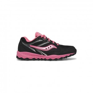 Sneakers Saucony Cohesion TR14 Lace Bambini Grandi Nere Rosa | ROMA-PGNS