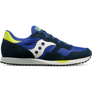 Sneakers Saucony DXN Uomo Blu Bianche Verdi Chiaro | ITALIA-FTIH