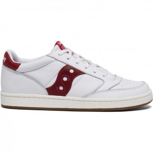 Sneakers Saucony Jazz Court Donna Bianche Rosse | ROMA-NRIM