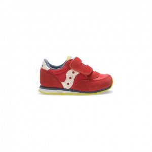 Sneakers Saucony Jazz Hook & Loop Bambini Grandi Rosse | ROMA-TIVW