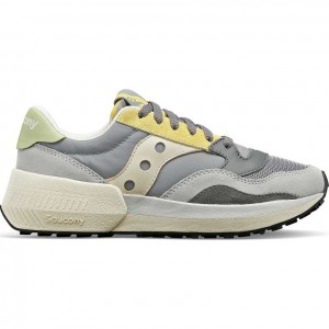 Sneakers Saucony Jazz NXT Donna Grigie Gialle | ITALIA-EPAK