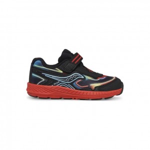 Sneakers Saucony Ride 10 Jr. Bambini Piccoli Nere | ITALIA-QKZC