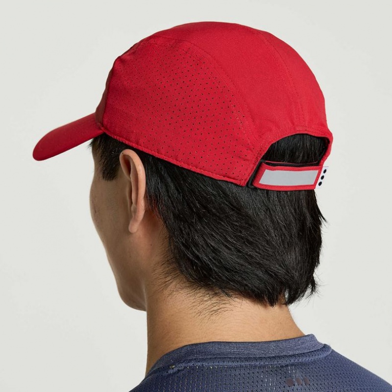 Cappelli Saucony Outpace Uomo Rosse | ITALIA-NTFS