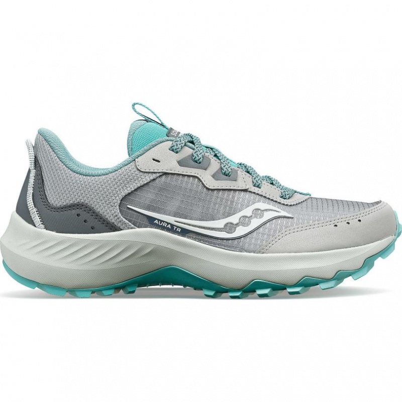 Scarpe Running Saucony Aura TR Wide Donna Grigie | ROMA-GOSZ