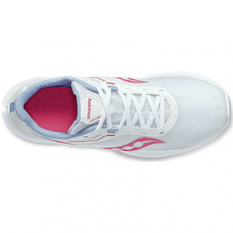 Scarpe Running Saucony Convergence Donna Bianche Rosa | ITALIA-OEVY