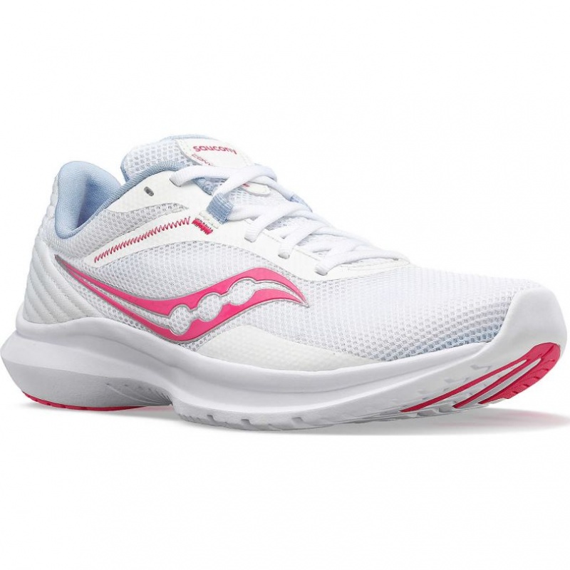 Scarpe Running Saucony Convergence Donna Bianche Rosa | ITALIA-OEVY