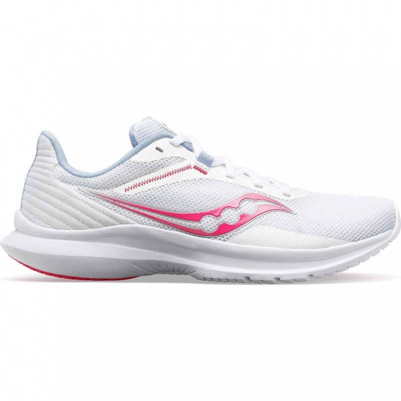 Scarpe Running Saucony Convergence Donna Bianche Rosa | ITALIA-OEVY