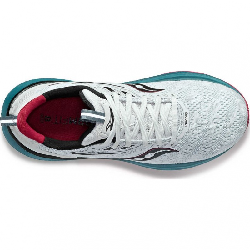 Scarpe Running Saucony Echelon 9 Donna Bianche | ROMA-KLGD