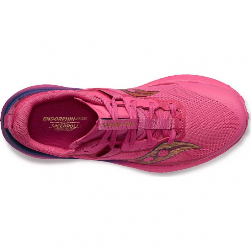 Scarpe Running Saucony Endorphin Edge Donna Rosa | ITALIA-ZIGN