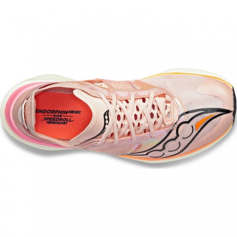 Scarpe Running Saucony Endorphin Elite Uomo Rosa | ITALIA-YENR