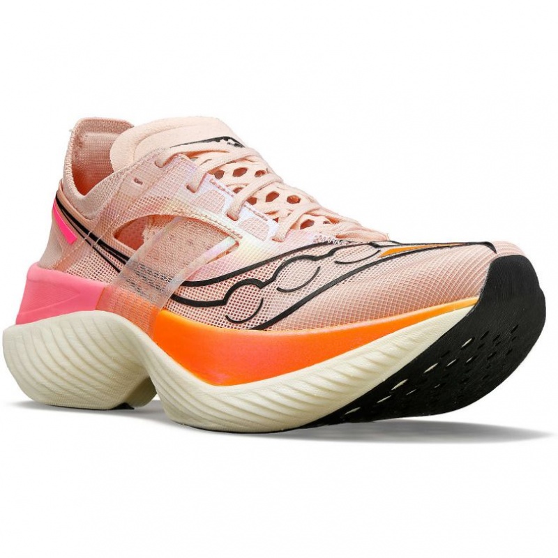 Scarpe Running Saucony Endorphin Elite Uomo Rosa | ITALIA-YENR