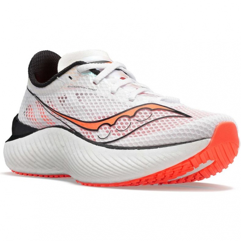 Scarpe Running Saucony Endorphin Pro 3 Donna Bianche | ROMA-QRVL