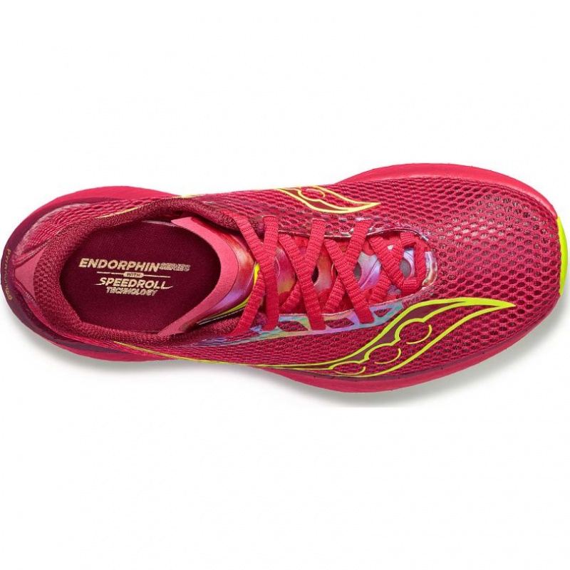 Scarpe Running Saucony Endorphin Pro 3 Donna Rosse | ROMA-CAUT