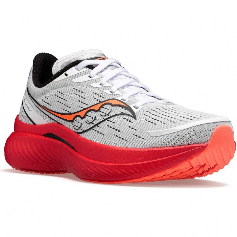 Scarpe Running Saucony Endorphin Speed 3 Uomo Bianche | ITALIA-NAZQ