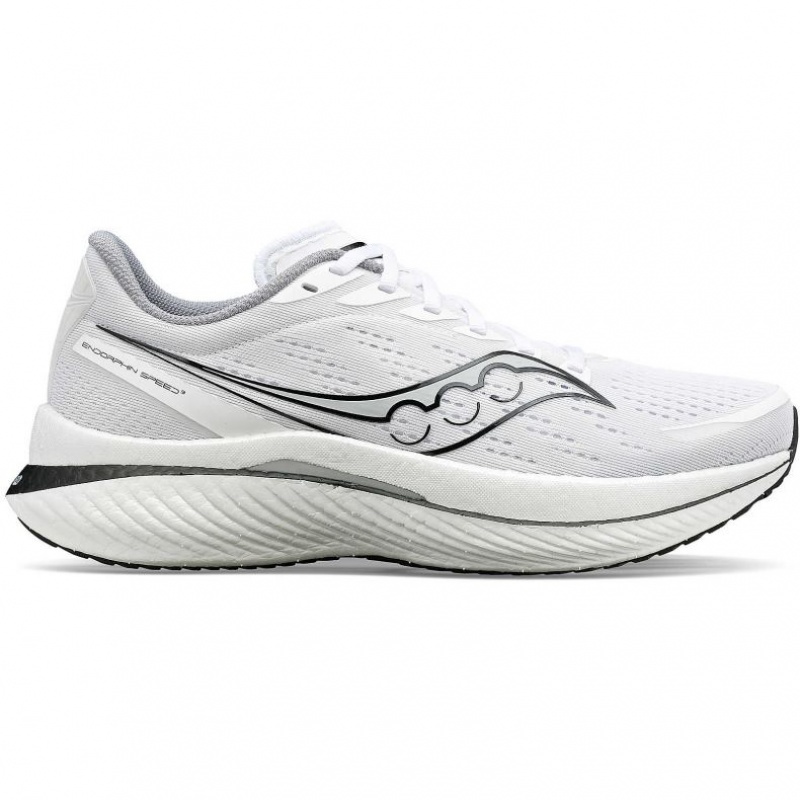 Scarpe Running Saucony Endorphin Speed 3 Uomo Bianche | ROMA-BIAN