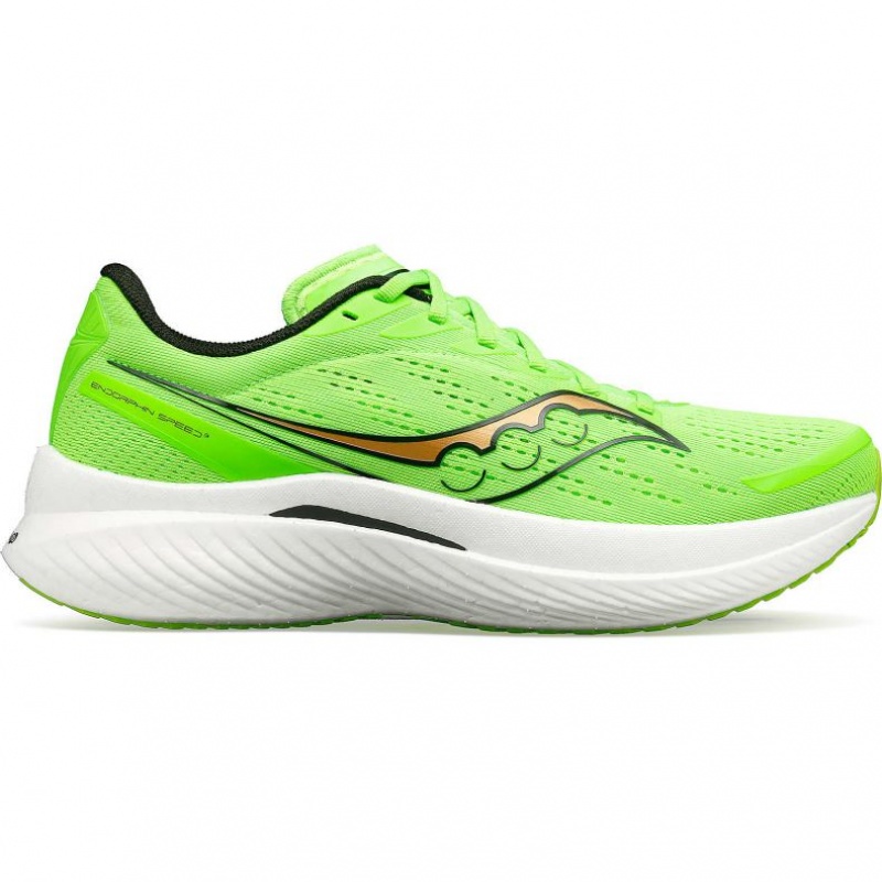 Scarpe Running Saucony Endorphin Speed 3 Uomo Verdi | ROMA-XSWD