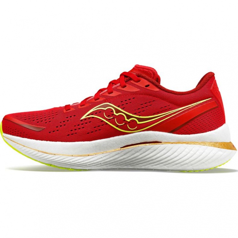 Scarpe Running Saucony Endorphin Speed 3 Uomo Rosse | ITALIA-HFGT