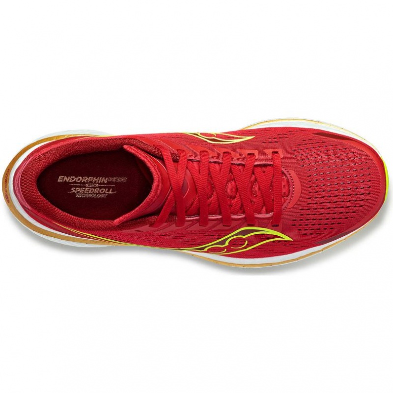 Scarpe Running Saucony Endorphin Speed 3 Uomo Rosse | ITALIA-HFGT