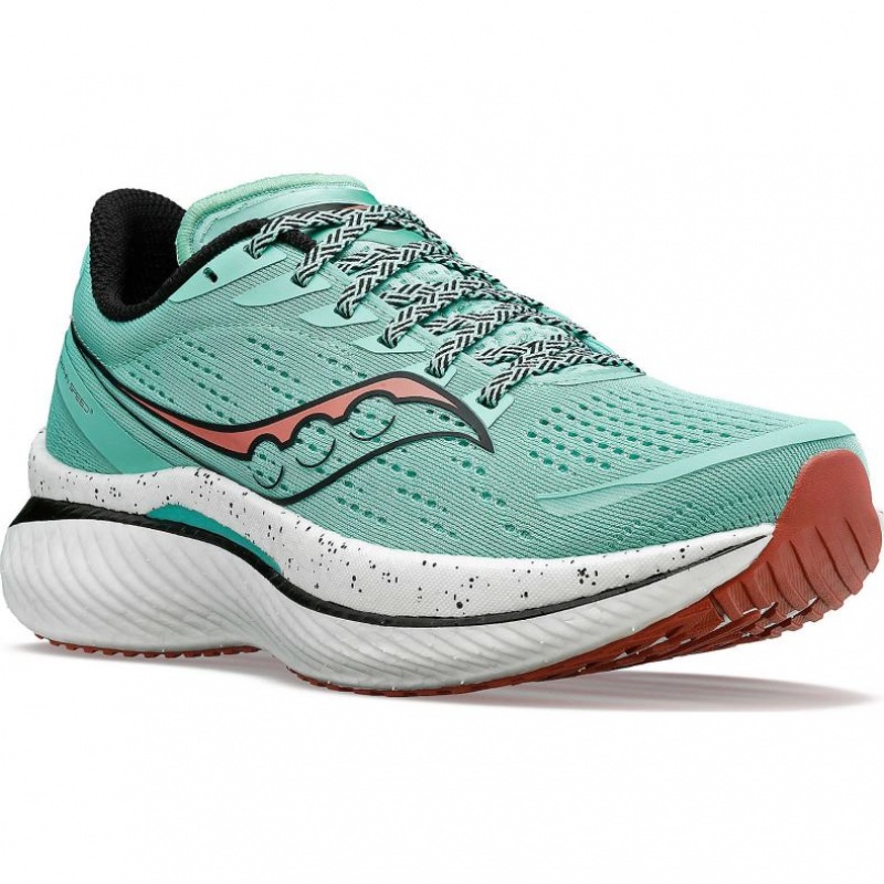 Scarpe Running Saucony Endorphin Speed 3 Donna Verde Acqua | ROMA-BNKO