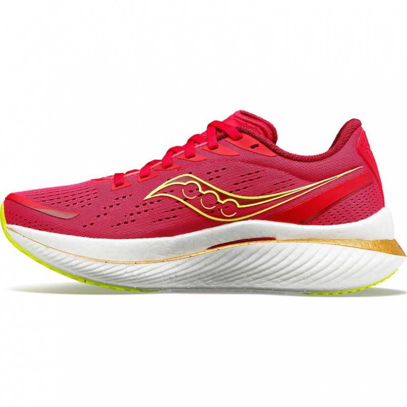 Scarpe Running Saucony Endorphin Speed 3 Donna Rosse | ROMA-FYMZ