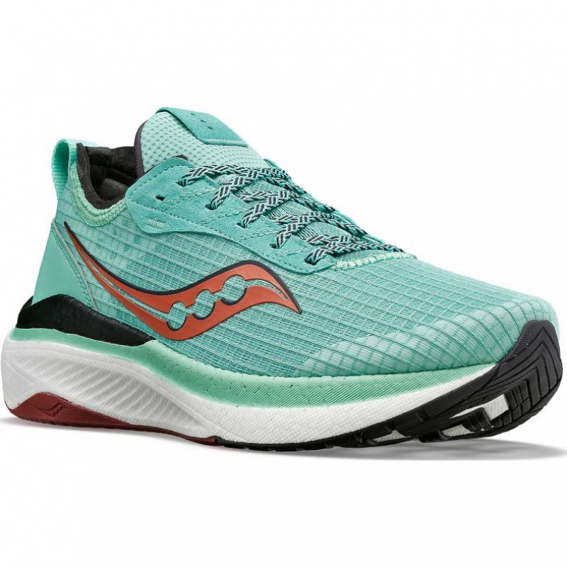 Scarpe Running Saucony Freedom Crossport Donna Verde Acqua | ITALIA-ULXY