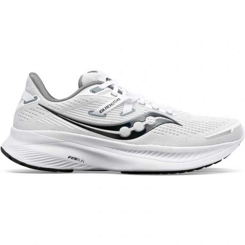 Scarpe Running Saucony Guide 16 Uomo Bianche | ITALIA-UMBL