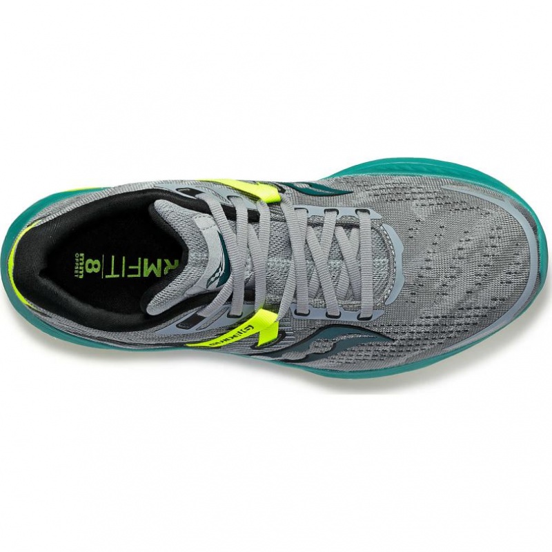 Scarpe Running Saucony Guide 16 Uomo Grigie Verde Acqua | ROMA-LBQY