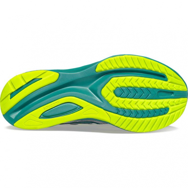 Scarpe Running Saucony Guide 16 Uomo Grigie Verde Acqua | ROMA-LBQY