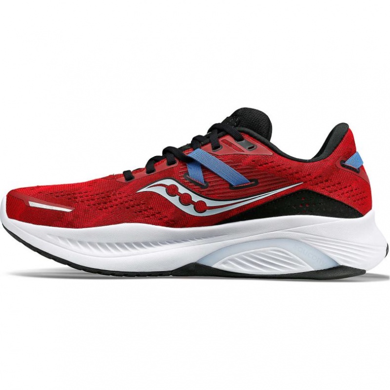 Scarpe Running Saucony Guide 16 Uomo Rosse | ROMA-CWAX