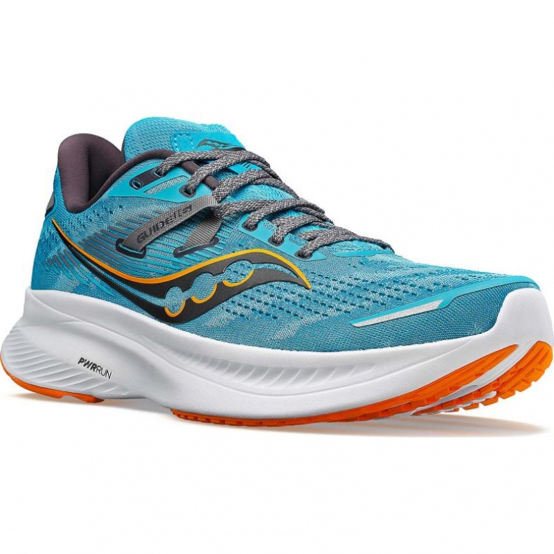 Scarpe Running Saucony Guide 16 Uomo Verde Acqua | ROMA-BDVN