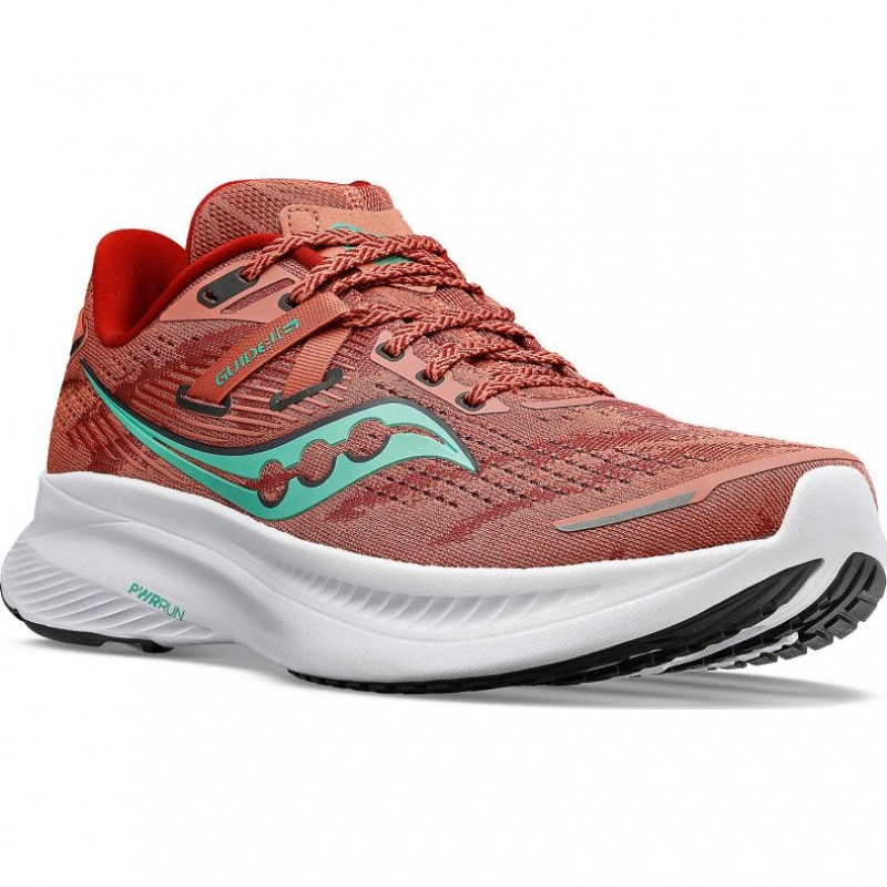 Scarpe Running Saucony Guide 16 Wide Donna Corallo | ROMA-WROS