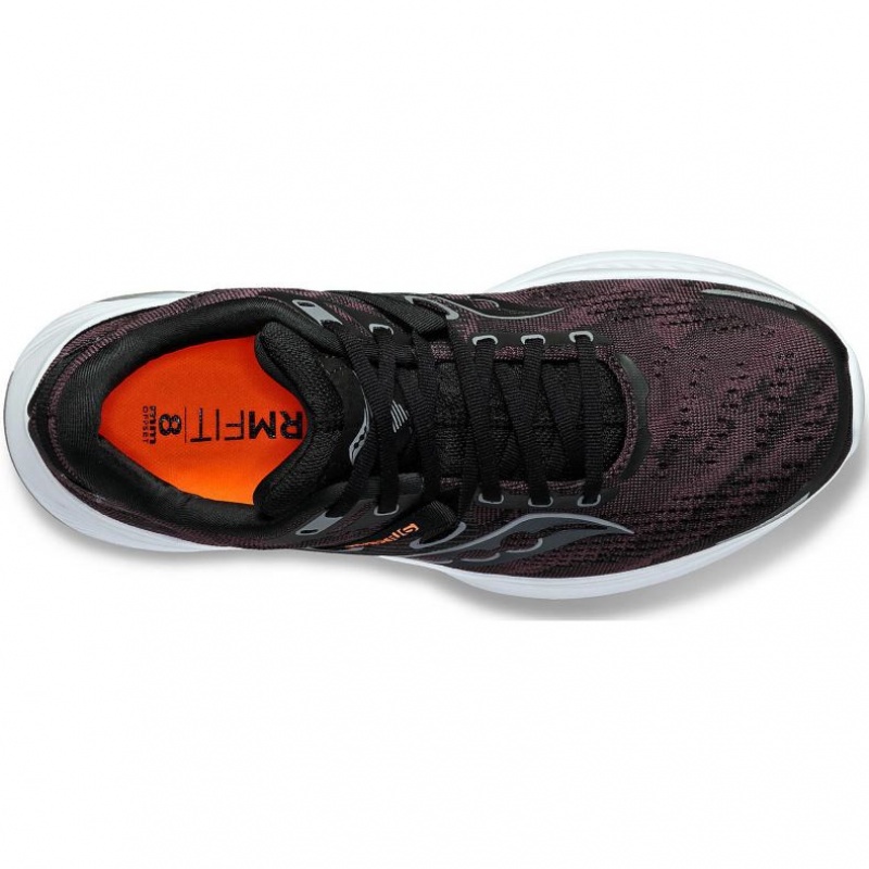 Scarpe Running Saucony Guide 16 Wide Uomo Nere | ITALIA-DOCF