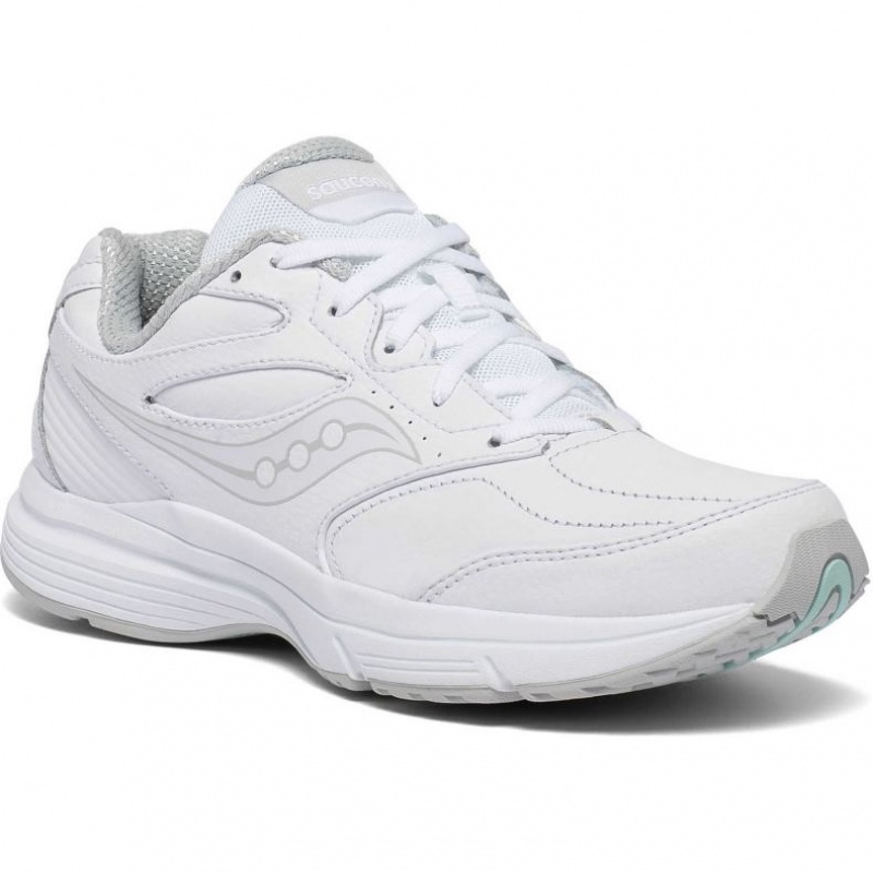 Scarpe Running Saucony Integrity Walker 3 Wide Donna Bianche | ROMA-FWKD