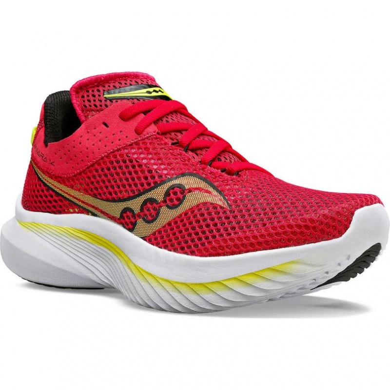 Scarpe Running Saucony Kinvara 14 Donna Rosse | ITALIA-PCZA