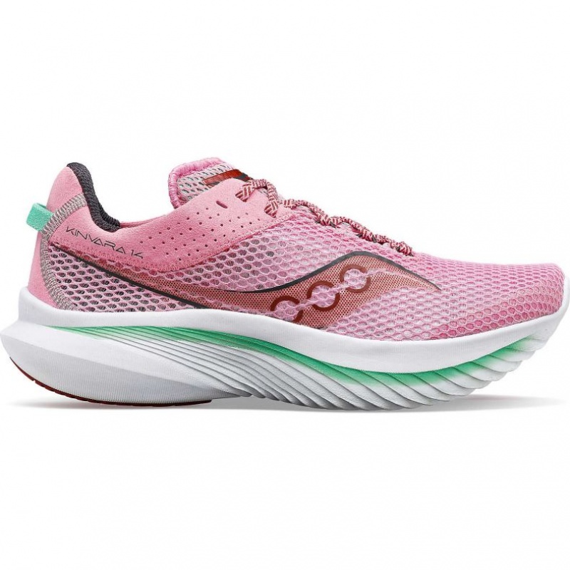 Scarpe Running Saucony Kinvara 14 Donna Rosa | ROMA-SDWA