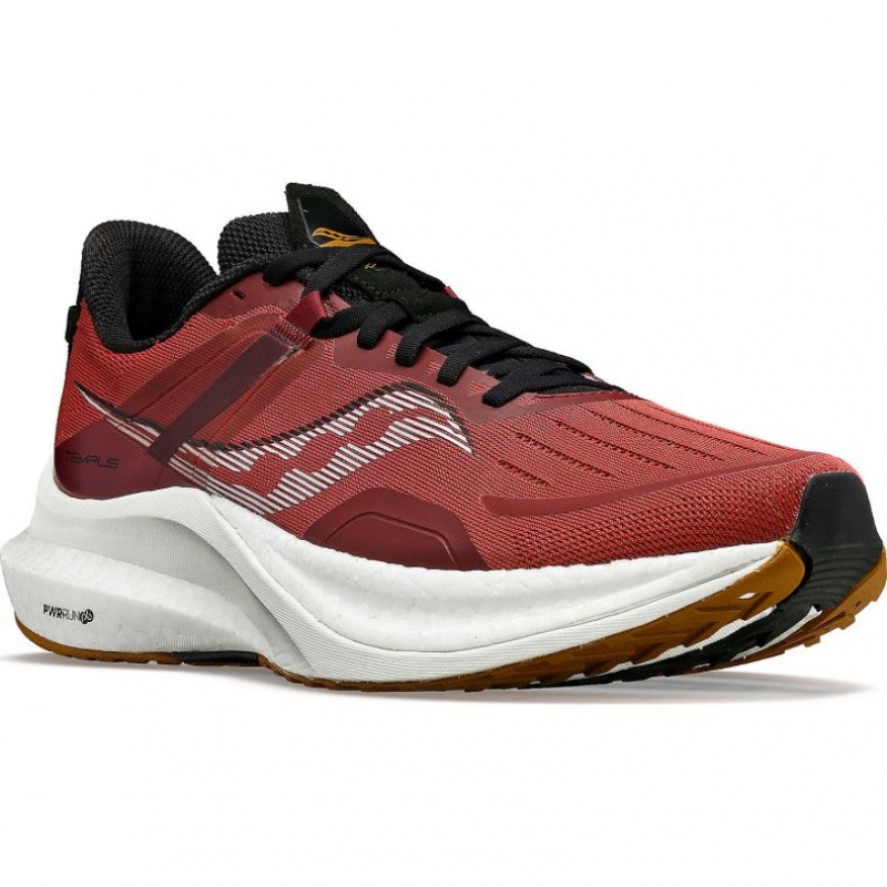 Scarpe Running Saucony Tempus Uomo Rosse | ROMA-LBTU